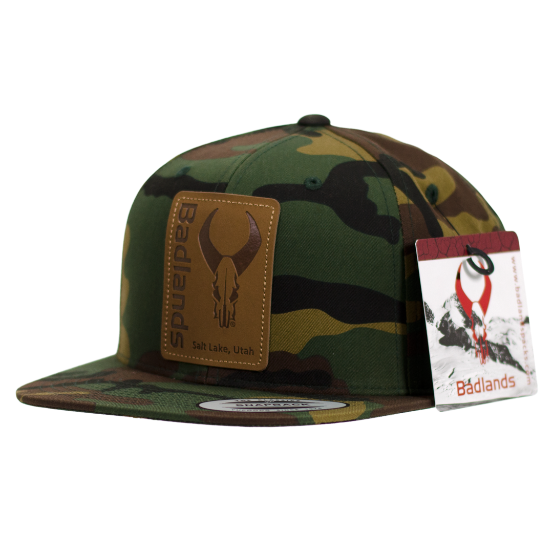 ARMY CAMO FLATTY HAT
