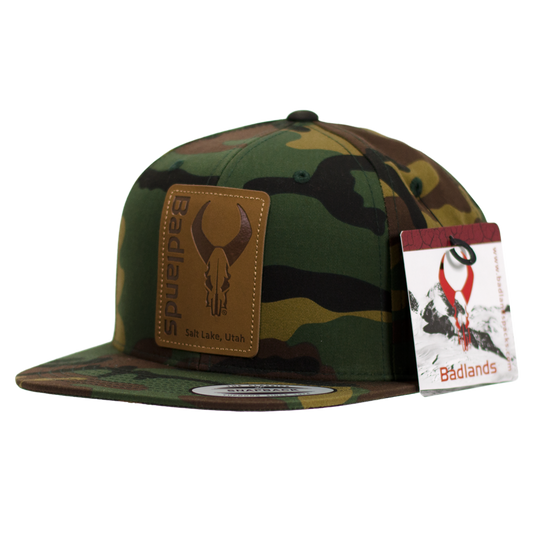 ARMY CAMO FLATTY HAT